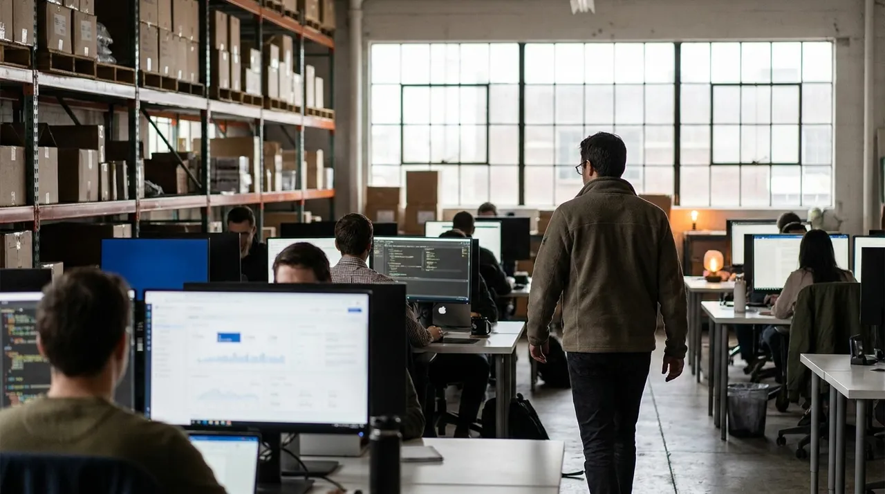 Operação de vendas B2B de um cliente GoDeep — distribuição e indústria
